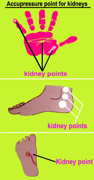 acupressure points for kidneys