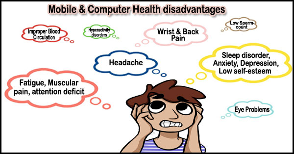 Mobile & Computer Health disadvantages