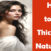 How to Get thick Hair Naturally