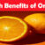 Orange Nutritional Value & Health Benefits
